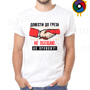 Футболка Довести до греха