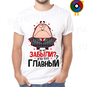 Футболка  Вы чё забыли?