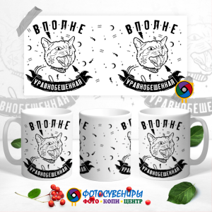 Кружка "Вполне уравнобешенная"